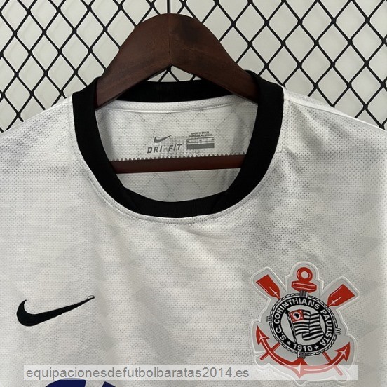 Nuevo 1ª Camiseta Corinthians Paulista Retro 2012 2013 Blanco Baratas